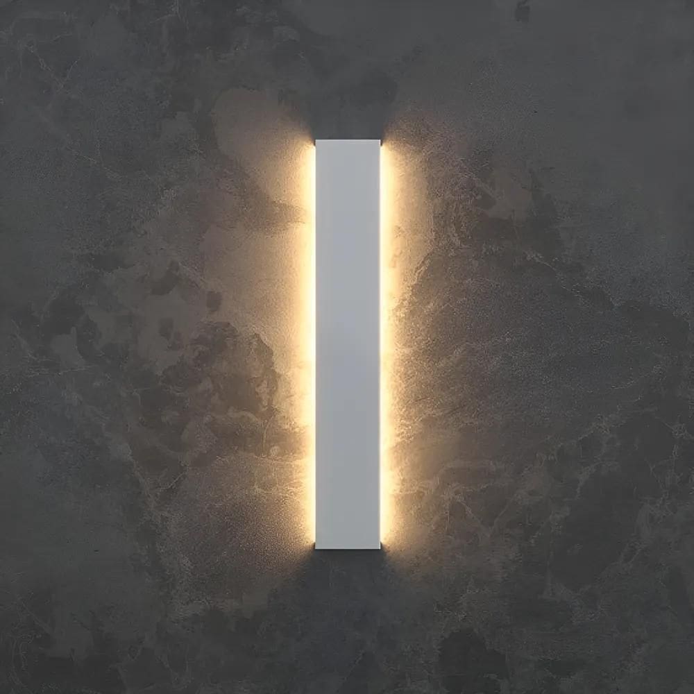 Luminaria Arandela Led Parede Moderna Luz Amare Preto 127/22