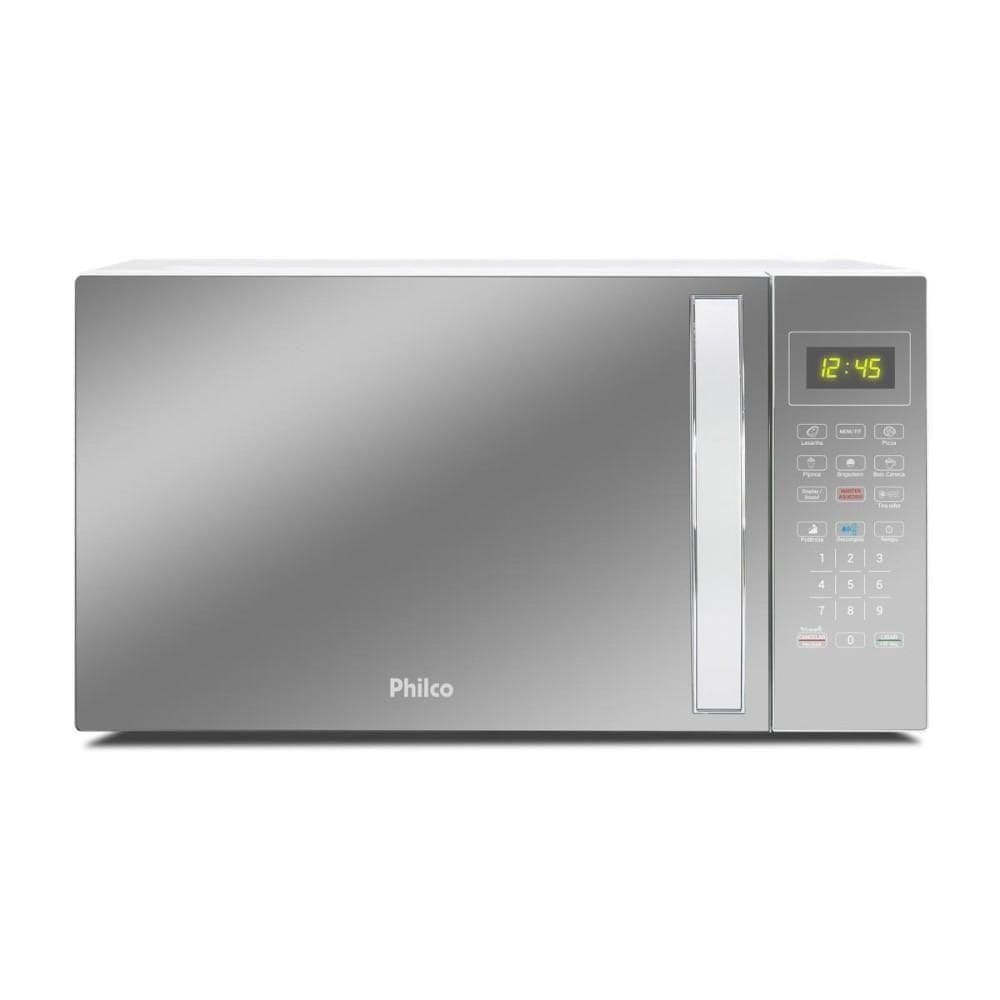 Micro-ondas Philco 28L PMO30E 1100W Branco/espelhado 110V