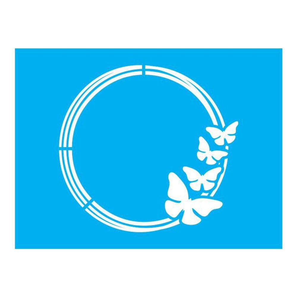 Stencil Tamako Moldura - 15X20Cm - Ref A3451