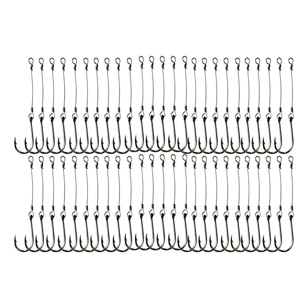 2X Anzol Chinu 6 Marine Sports Encastoado Para Piaparas - 50