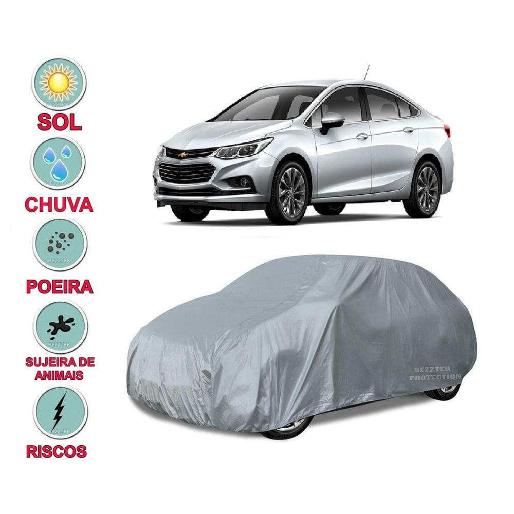 Capa Cobrir Carro Cruze Impermeável Proteção Bezzter