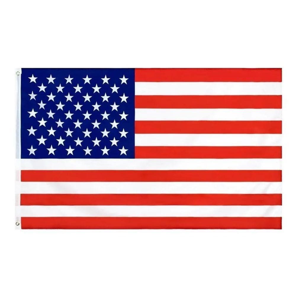 2X Bandeira Patriota Estados Unidos - Usa - Eua 150X90Cm