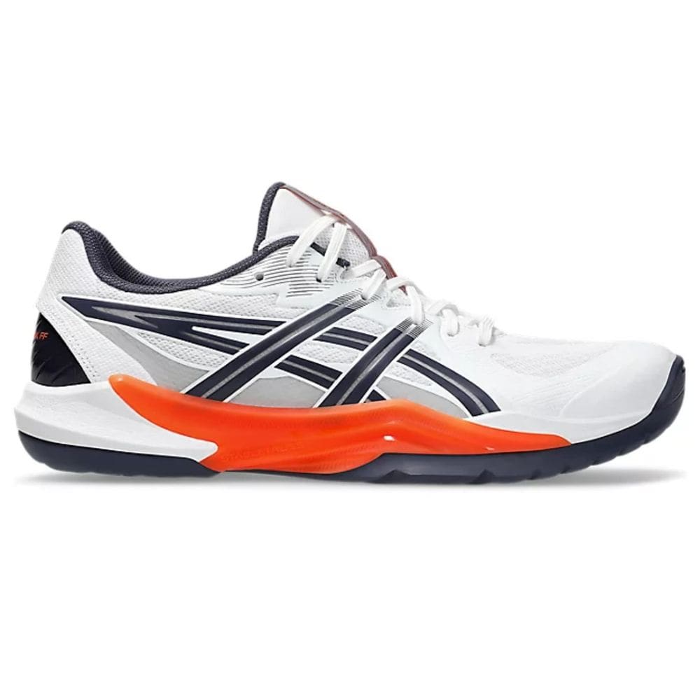 Tênis ASICS Powerbreak FF Masculino - Branco+Laranja