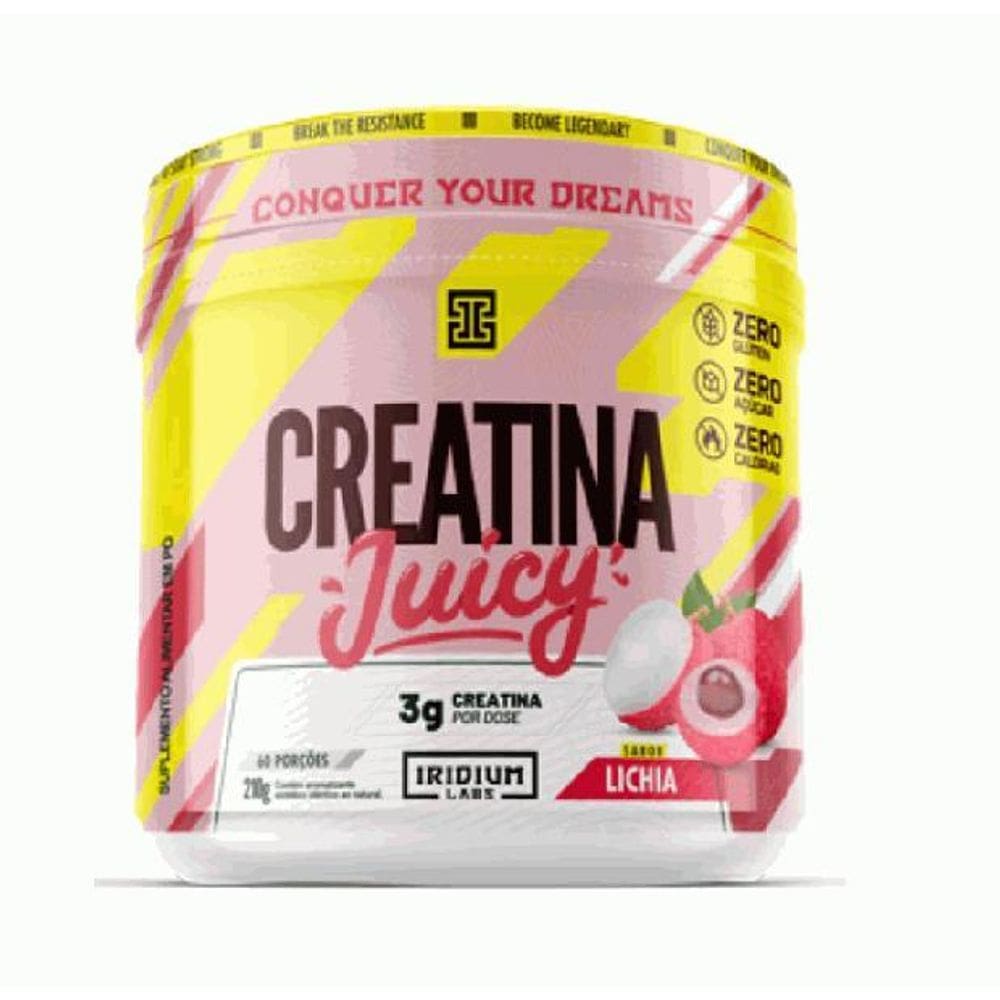 Creatina Juicy 210G - Sabor: Lichia