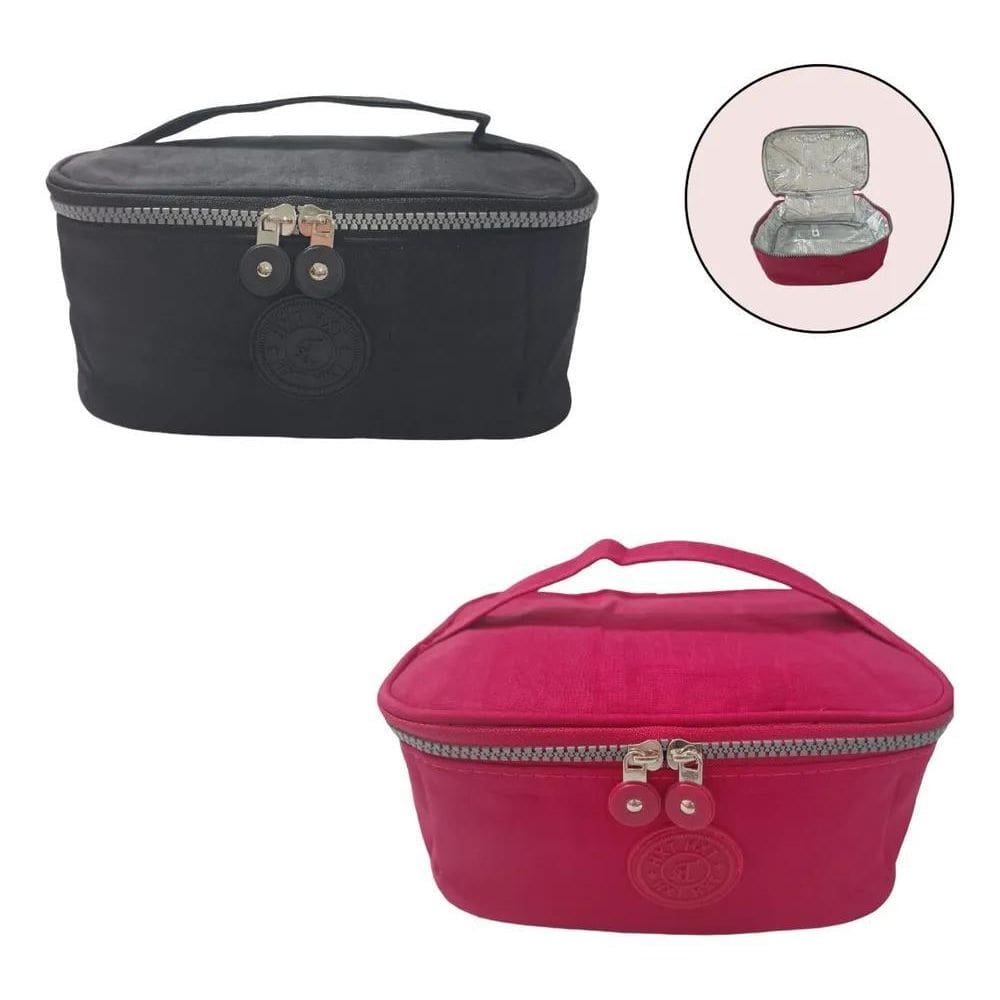 2X Bolsa Térmica Lancheira Porta Marmita Pequena