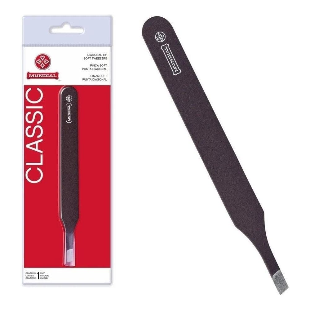 2X Pinça Diagonal Soft Mundial Sobrancelha Bc 3
