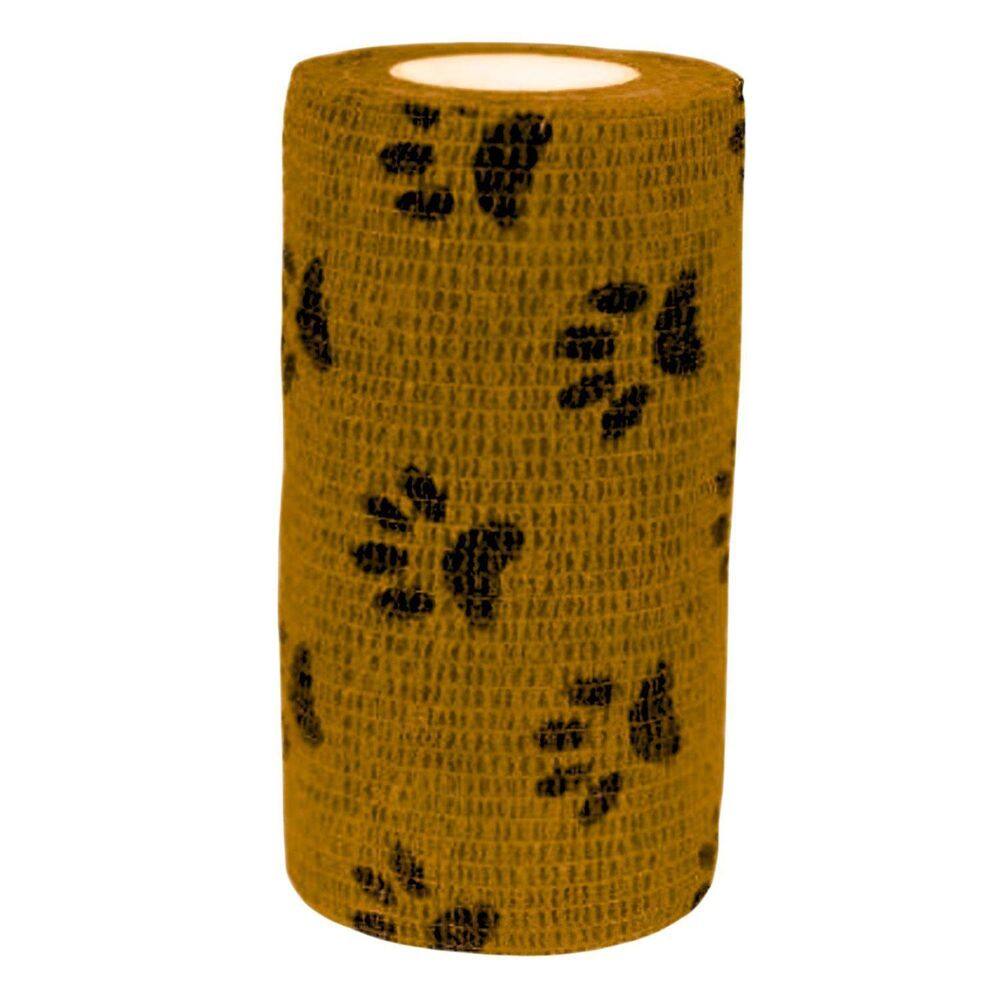 Bandagem 10Cm X 2Mt - Patinhas Marrom