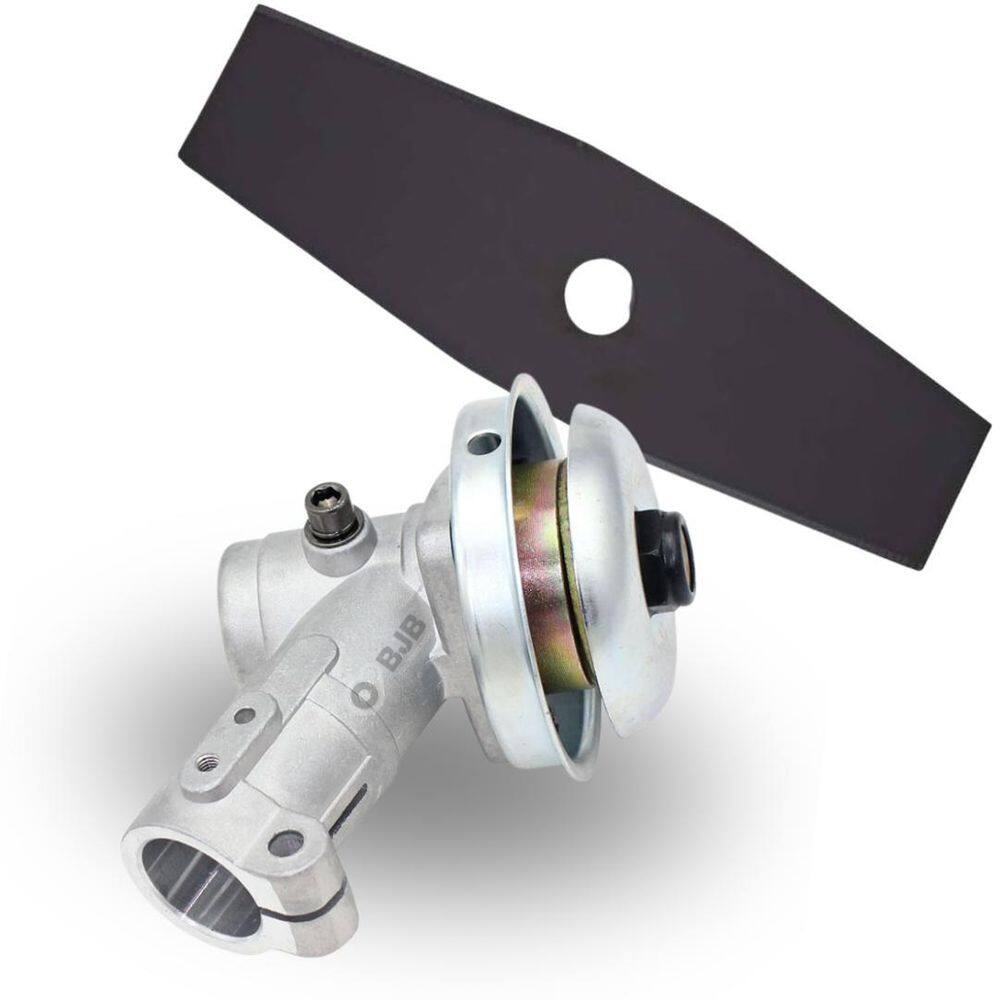 Kit Ponteira Transmissão Roçadeira + Lamina Faca 2 Pontas