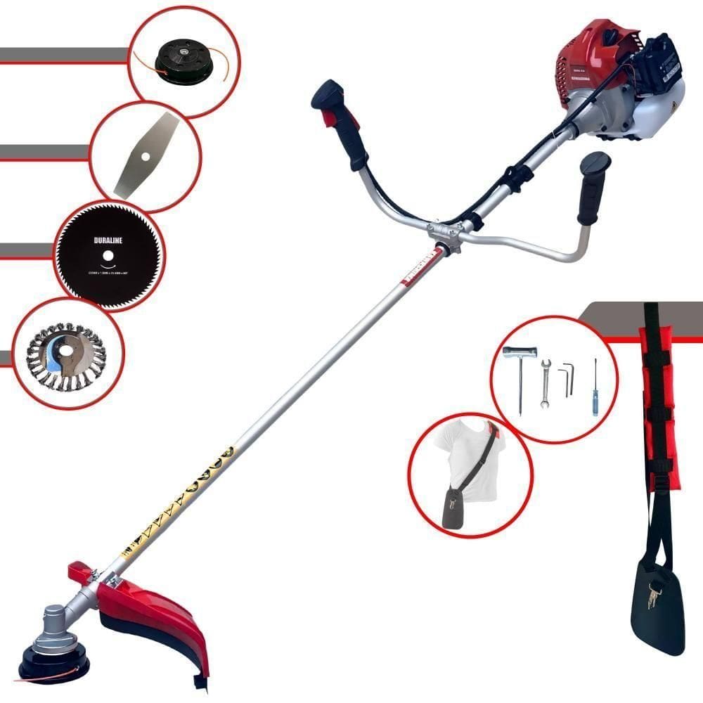 Roçadeira Bcj521l Kawashima 52cc 2t 2,5hp 10.000rpm 4 Em 1