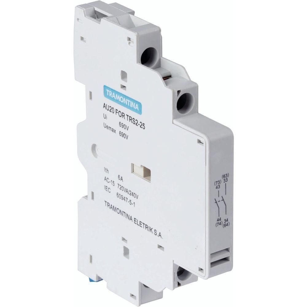Contato Lateral Tramontina Au20 Para Disjuntor Motor Trs2-25 Tramontina