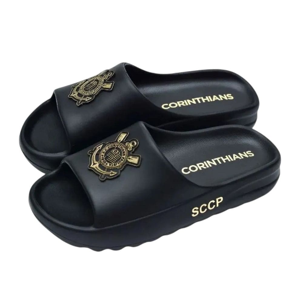 Chinelo Nuvem Corinthians Unissex
