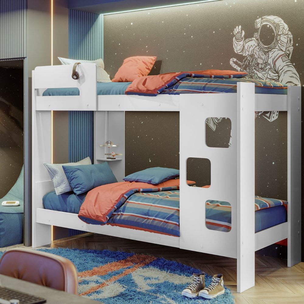 Beliche Infantil Escadas Moderna Portofino - MobiBaby