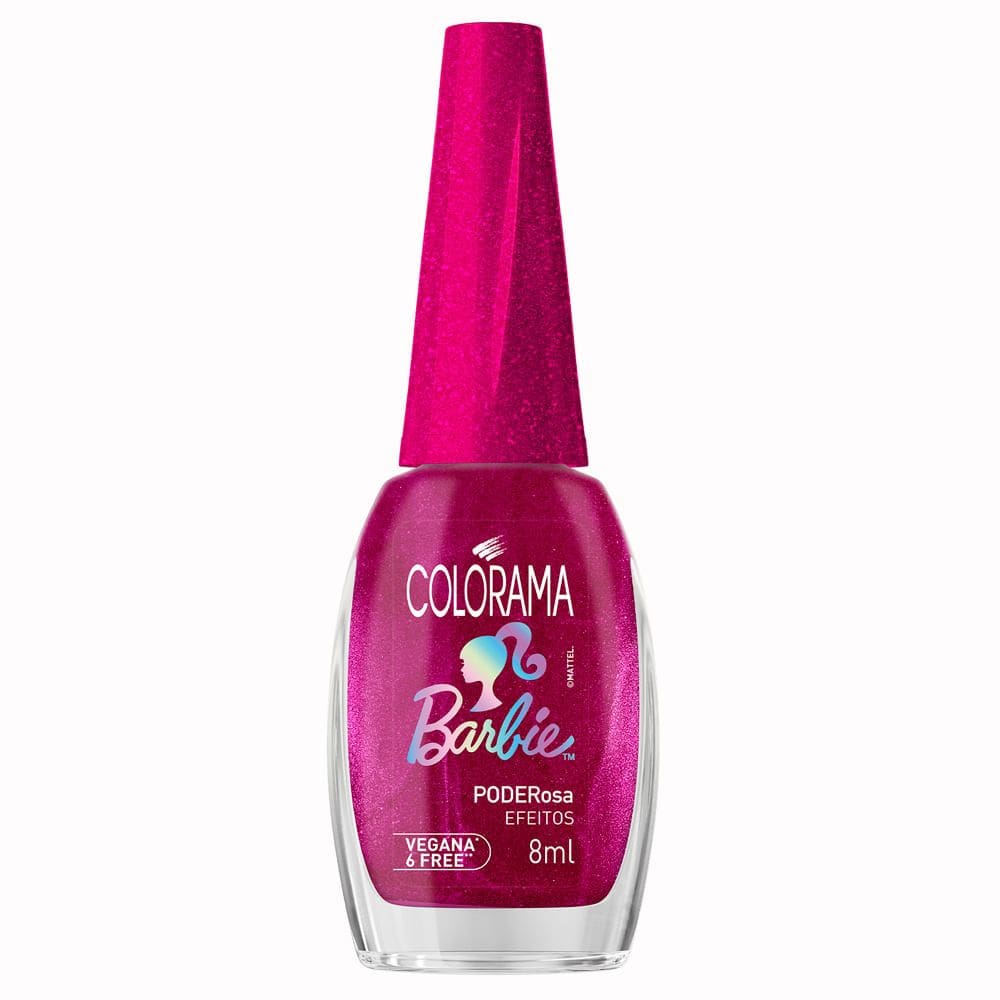 Esmalte Colorama Barbie Poderosa Efeitos 8ml