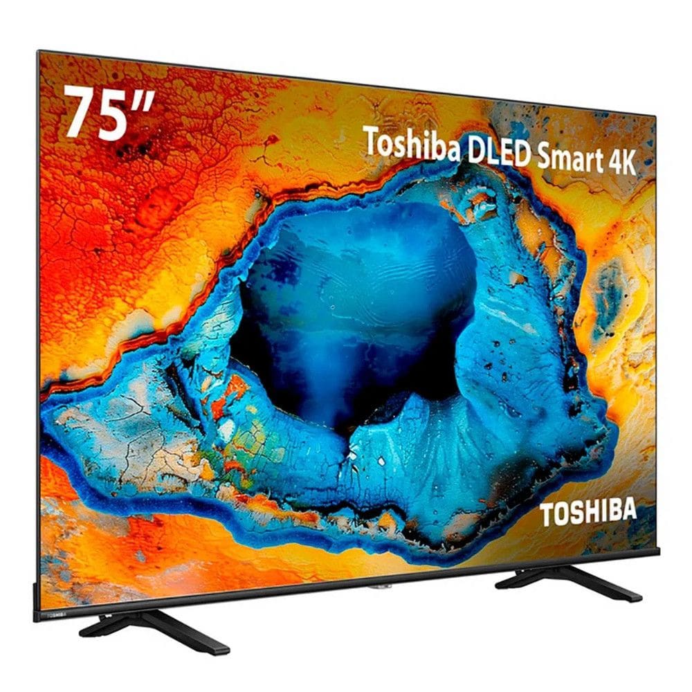 Smart TV Toshiba 75 4K DLED | Casas Bahia