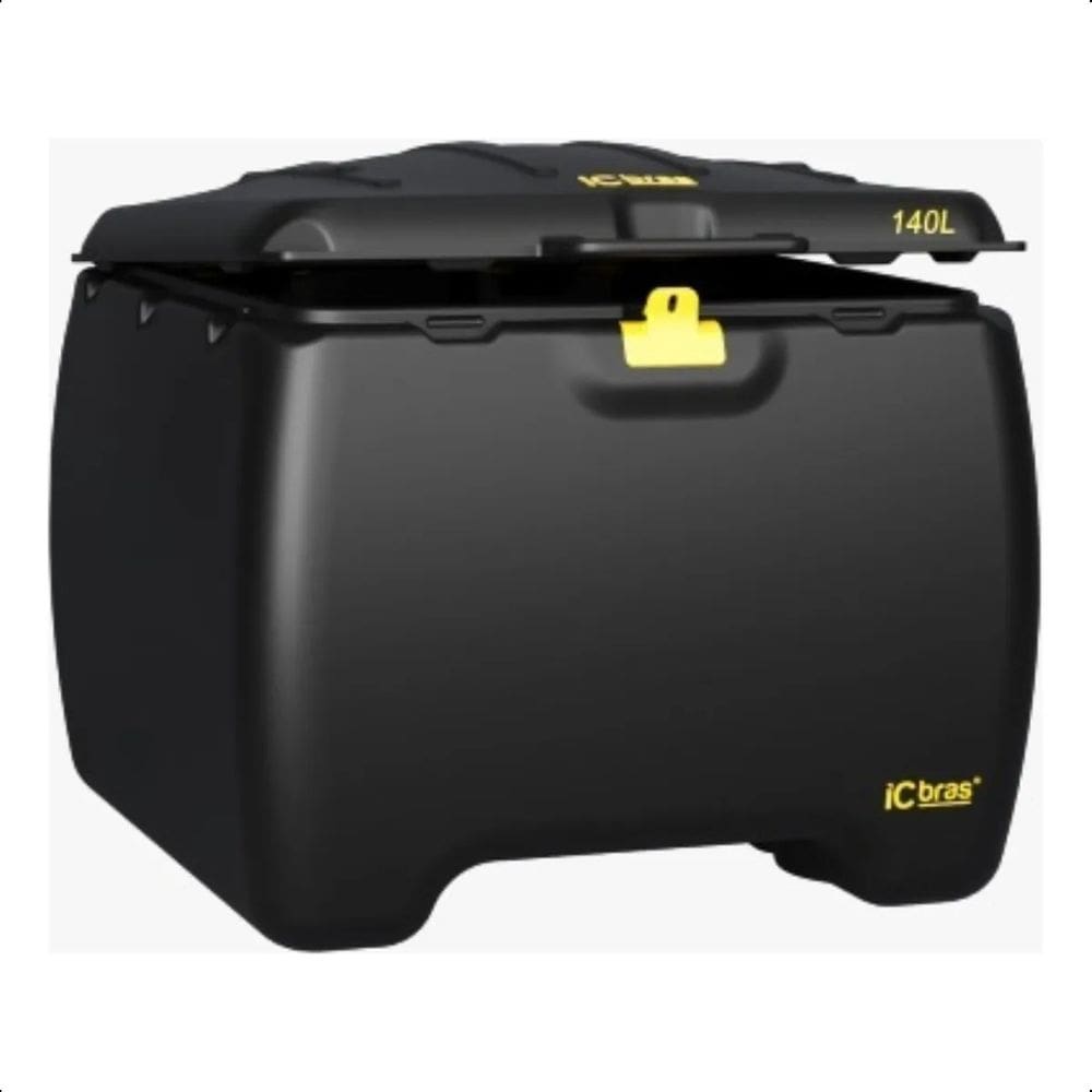 Caixa Baú Bauleto 140 Litros Motoboy Entrega Delivery Icbras
