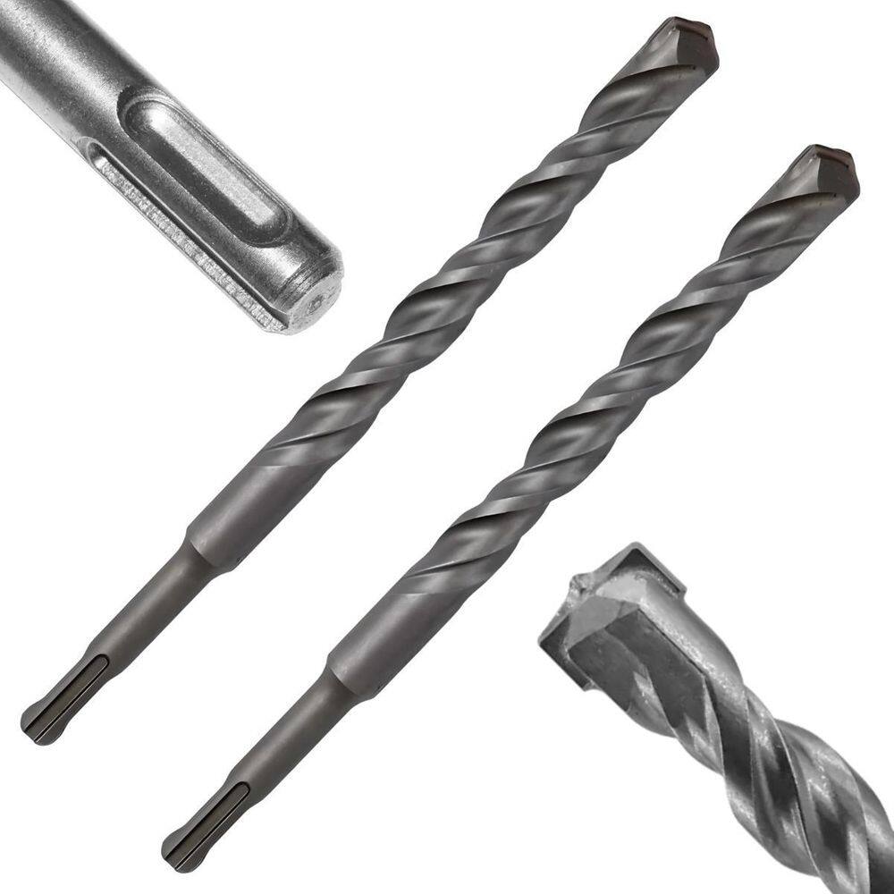 Broca Vídea Fura Parede Concreto 6Mm X 160Mm Sds Plus 02 Un