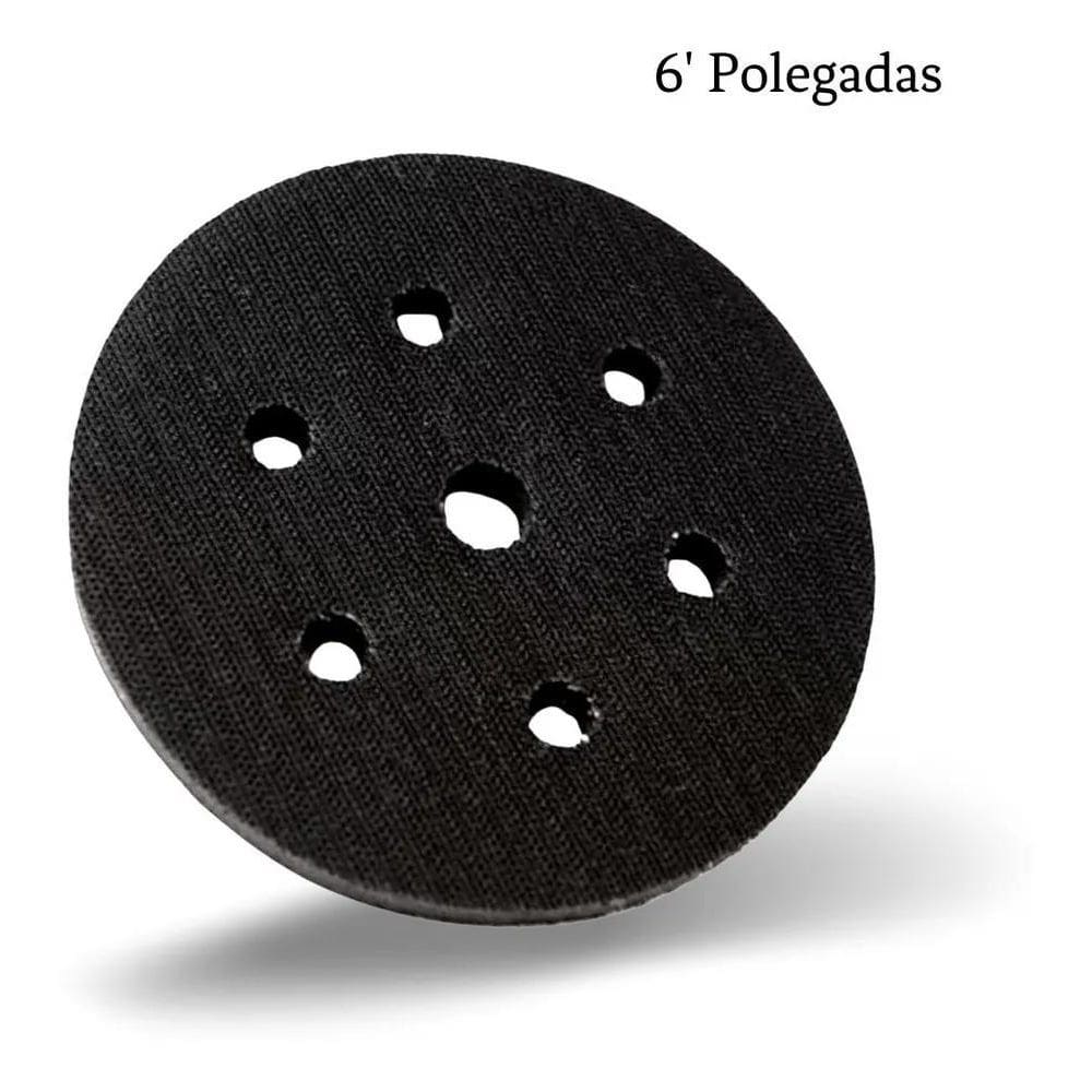 2X Disco Roquite Redutor De Impacto Interface Hookit 6 Poleg