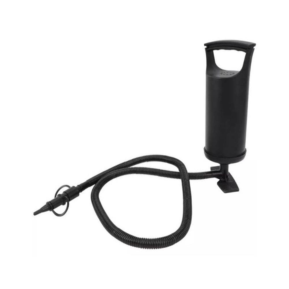 Bomba De Ar Manual Para Infláveis Com Alça Bico Fixador