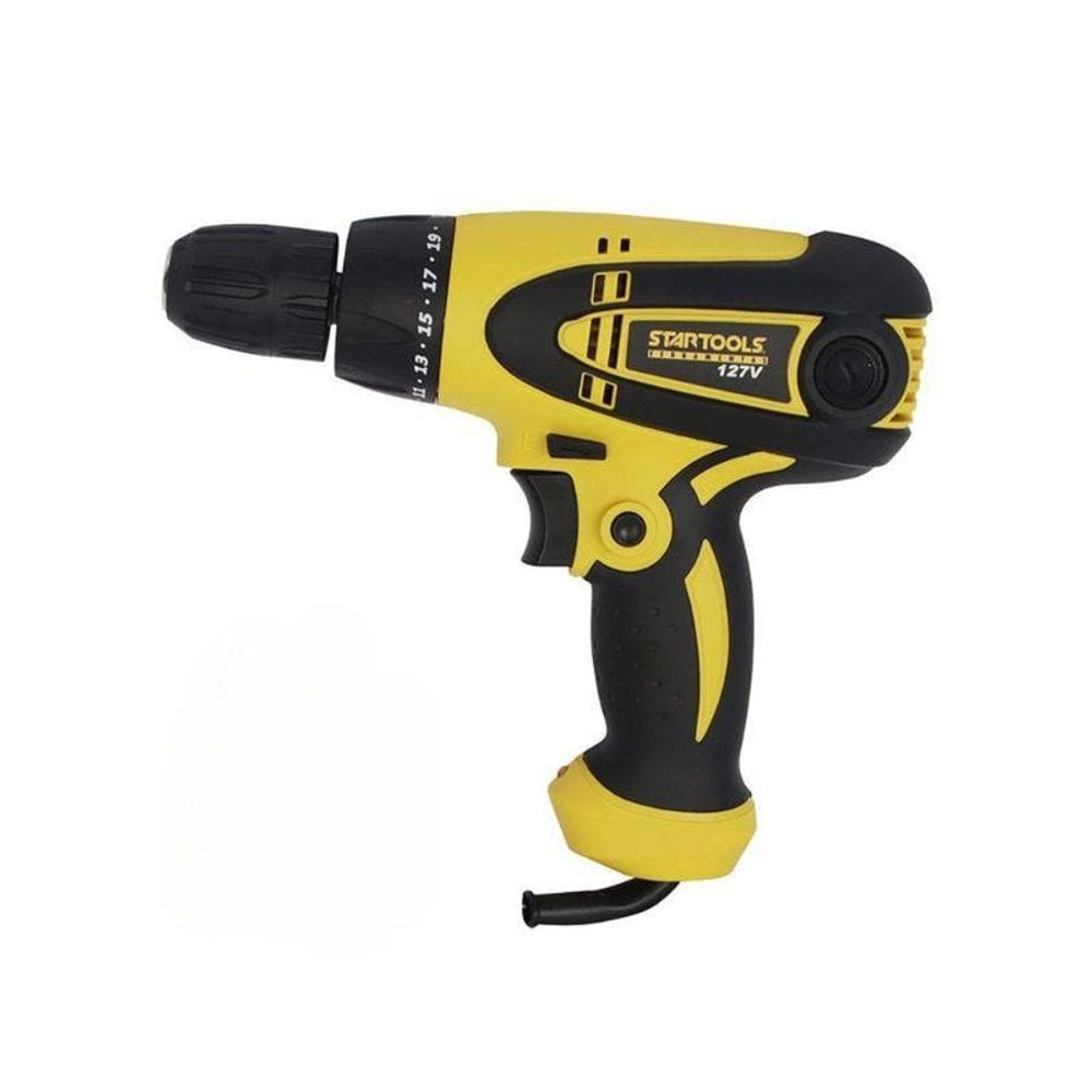 Parafusadeira 127V Elétrica 350W Reversível 25 Velocidades