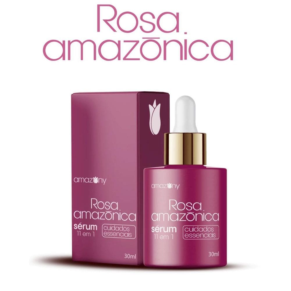 Rosa Amazônica - Rosa Mosqueta - Sérum - 100%