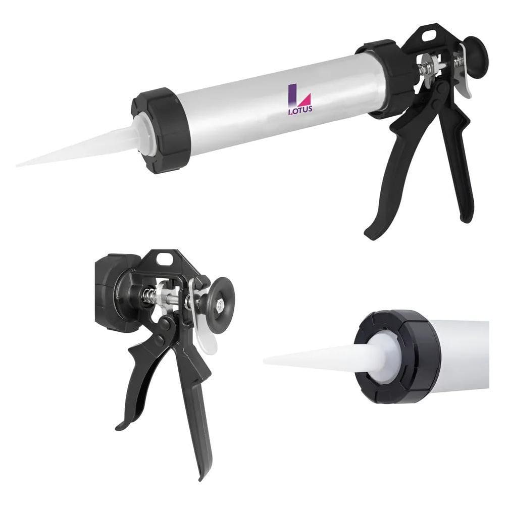 2X Aplicador De Silicone 400Ml Cola Alta Pressã