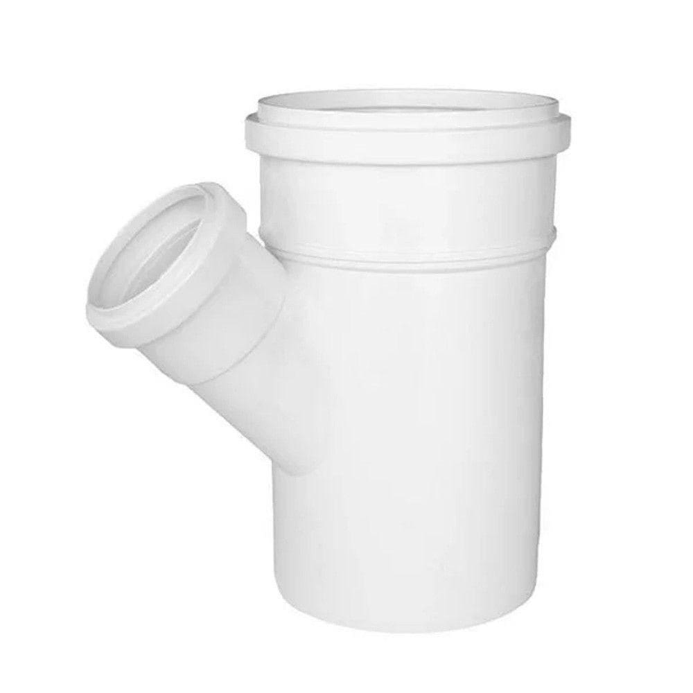 Junção De Redução Pvc Para Esgoto 75x50mm
