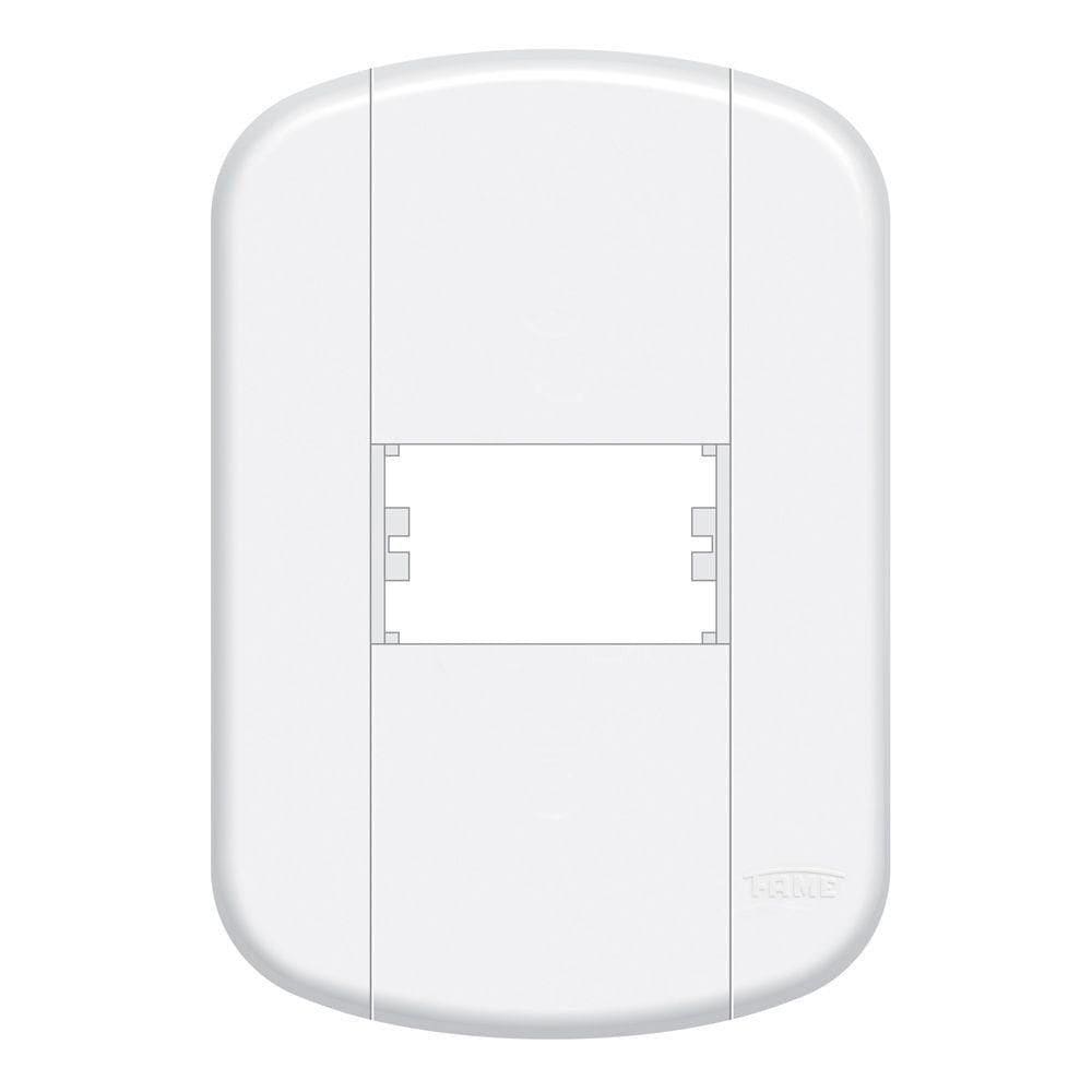 Placa 4x2 Com Suporte Para 1 Módulo - 3935 Blanc