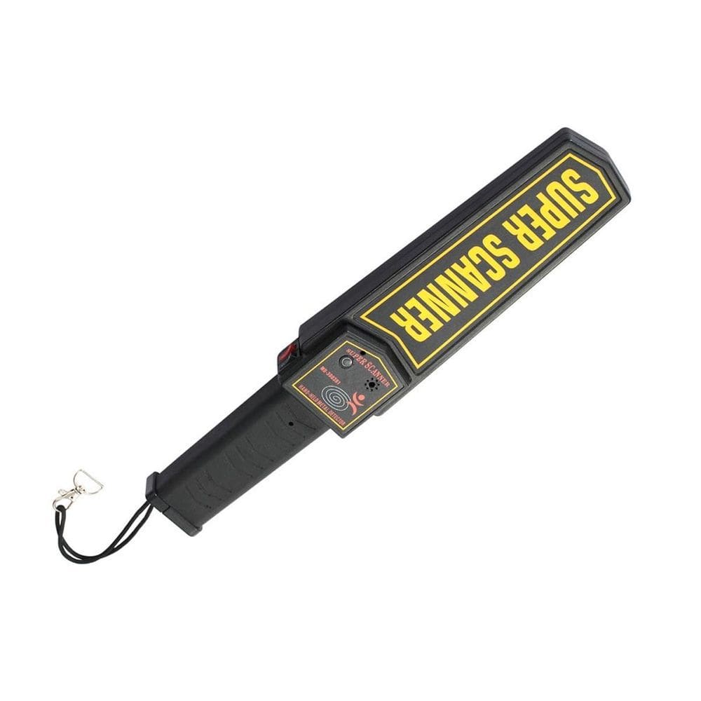 Detector Metal C/Carregador Segurança Portátil Scanner