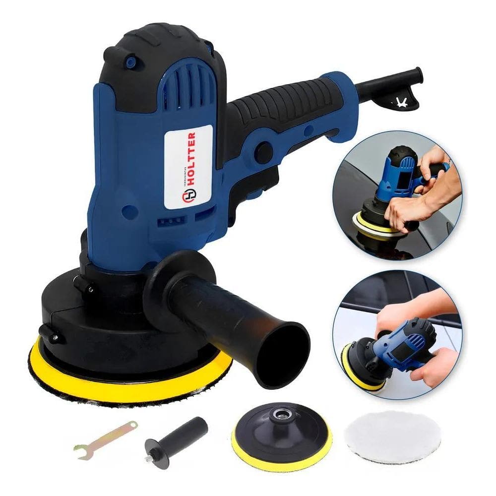 2X Holtter Ferramentas Politriz De Polidora Elétrica De Mão