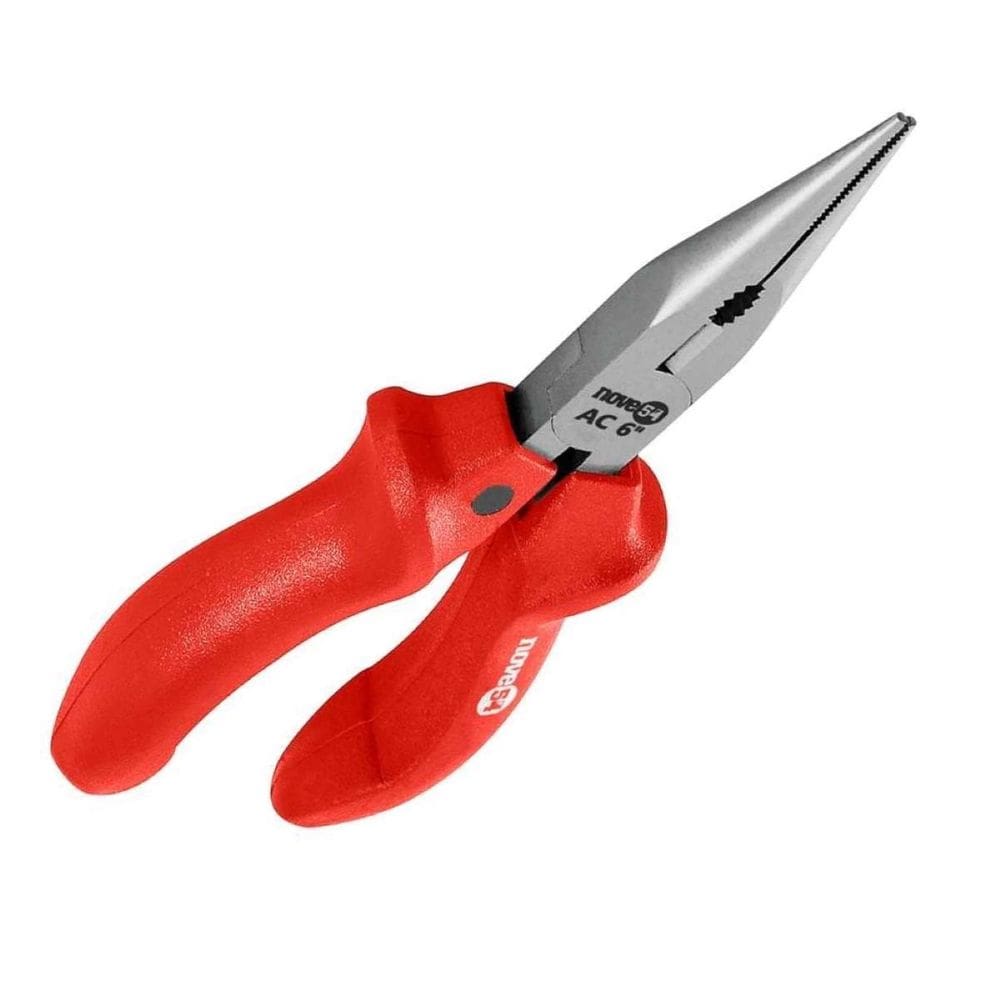 Alicate Bico Meia Cana 6`` Reto Aço Carbono Polido Nove54