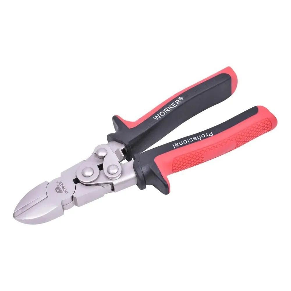 2X Alicate De Corte Diagonal Força Dupla 7.1/2 Pol Worker