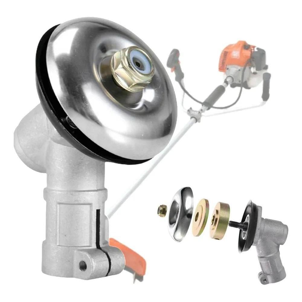 2X Caixa Transmissâo Roçadeira 28Mm 9 Estrias Todas Marcas