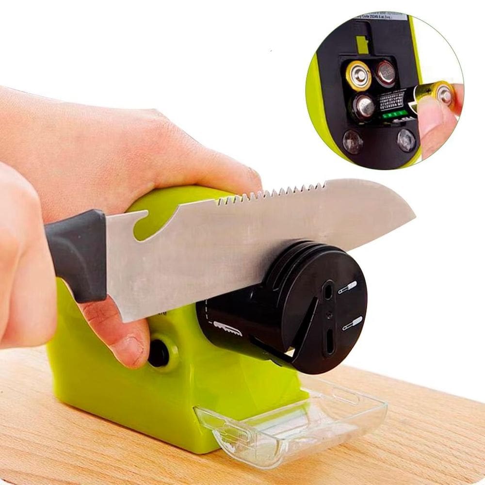 Amolador Elétrico Facas E Tesouras Portátil Perfeito Chefs
