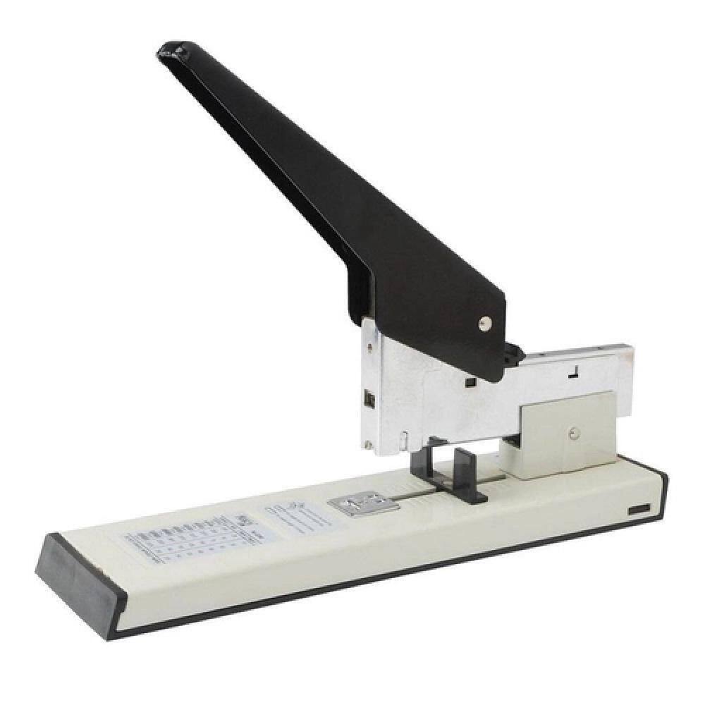 Grampeador Profissional De Mesa 100 Folhas – Alta Resistência E Precisão Executiva
