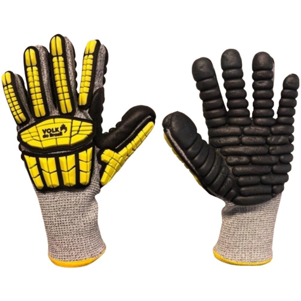 Luva de Segurança Térmica Anti Vibração Impacto Com CA Gorila Volk