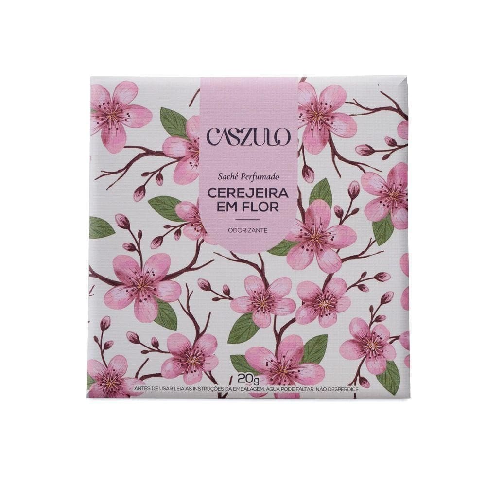 Sachê Perfumado Cerejeira Em Flor 20G Caszulo