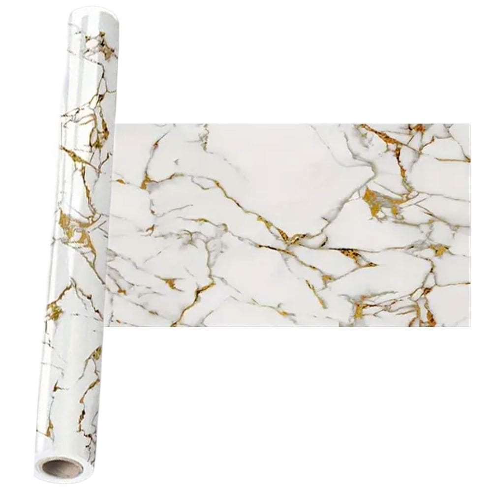 Papel de Parede Adesivo Autocolante Flexivel Marmore Reparo Obra Reforma Construçao Envelopamento Casa Moveis Parede