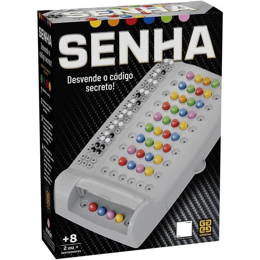 Jogo De Tabuleiro Senha - Grow 04746
