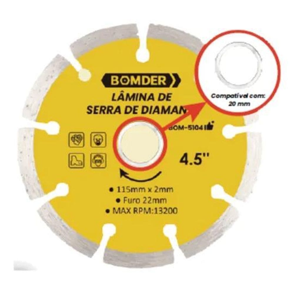 Disco De Corte Concreto/Pedra Bom-5104