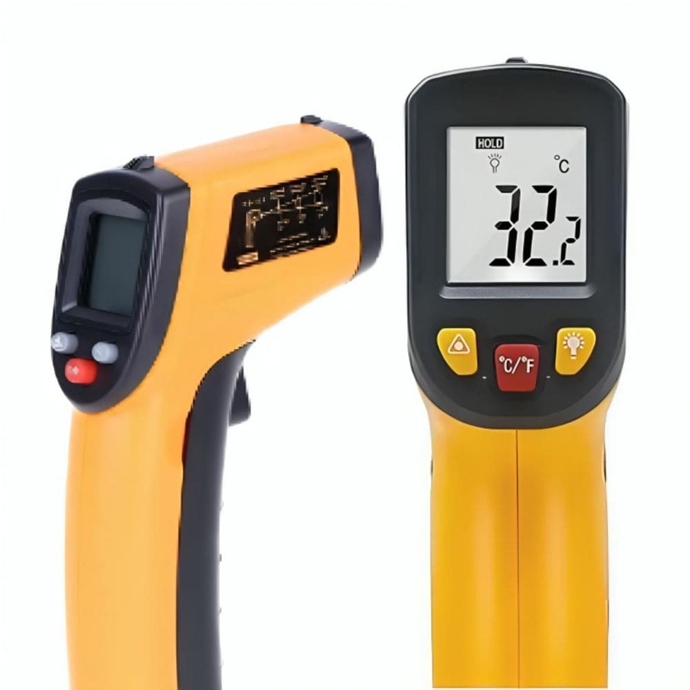 Termômetro Laser Digital Infravermelho Para Temperatura Rápida De Cozinha