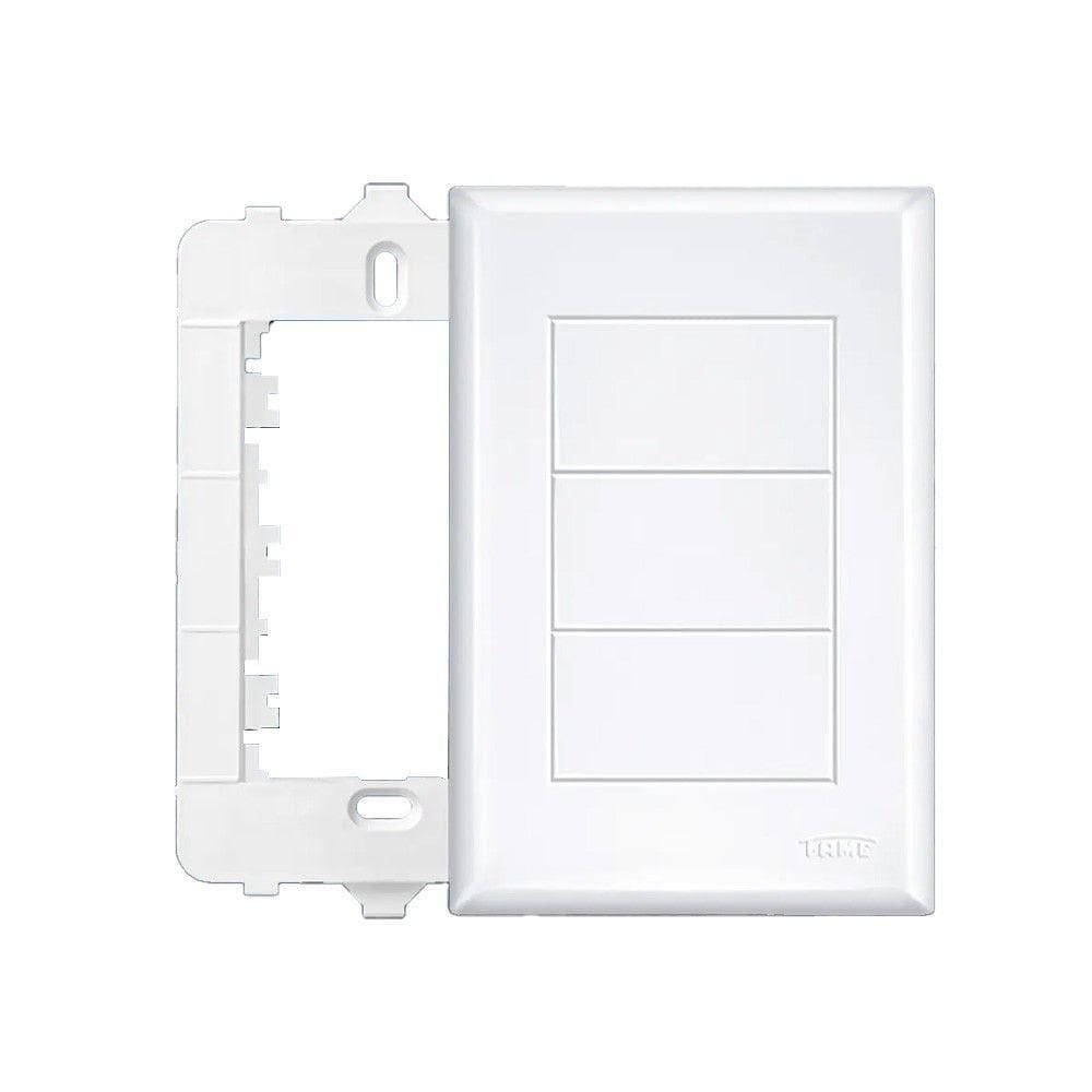 Placa 4x2 C-suporte Cega - Evidence 2883