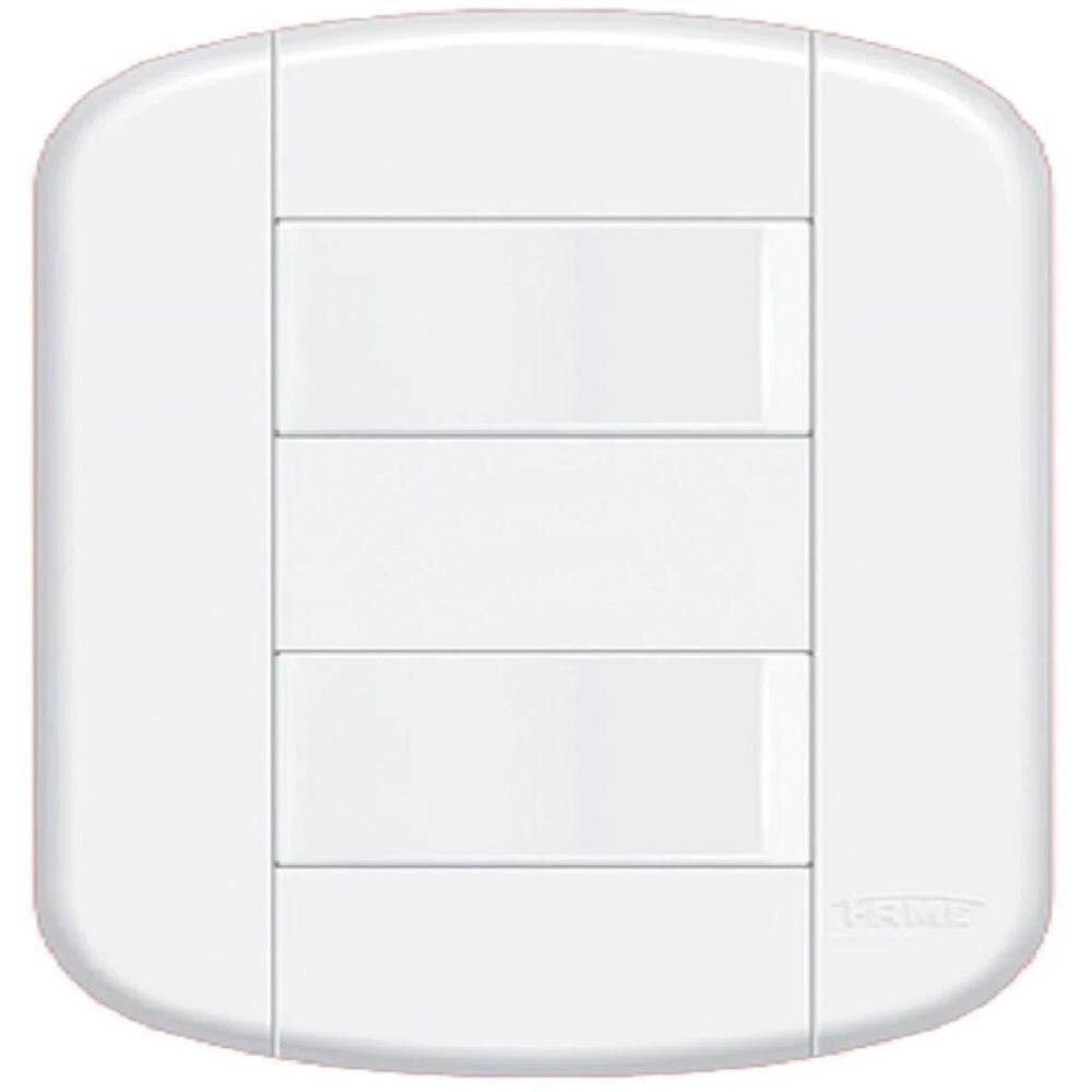 Interruptor Duplo Fame - 3910 Blanc