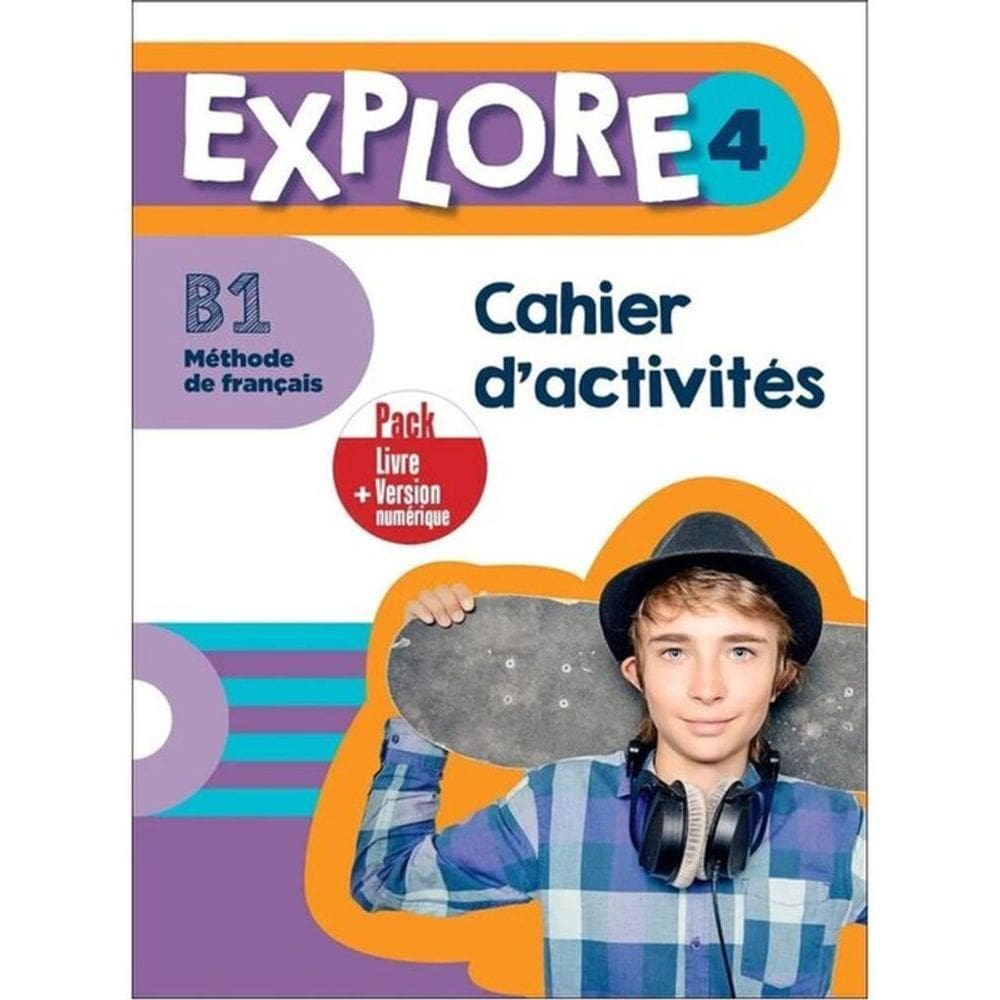 Explore 4 - Pack Cahier D`Activités + Version Numérique (B1)