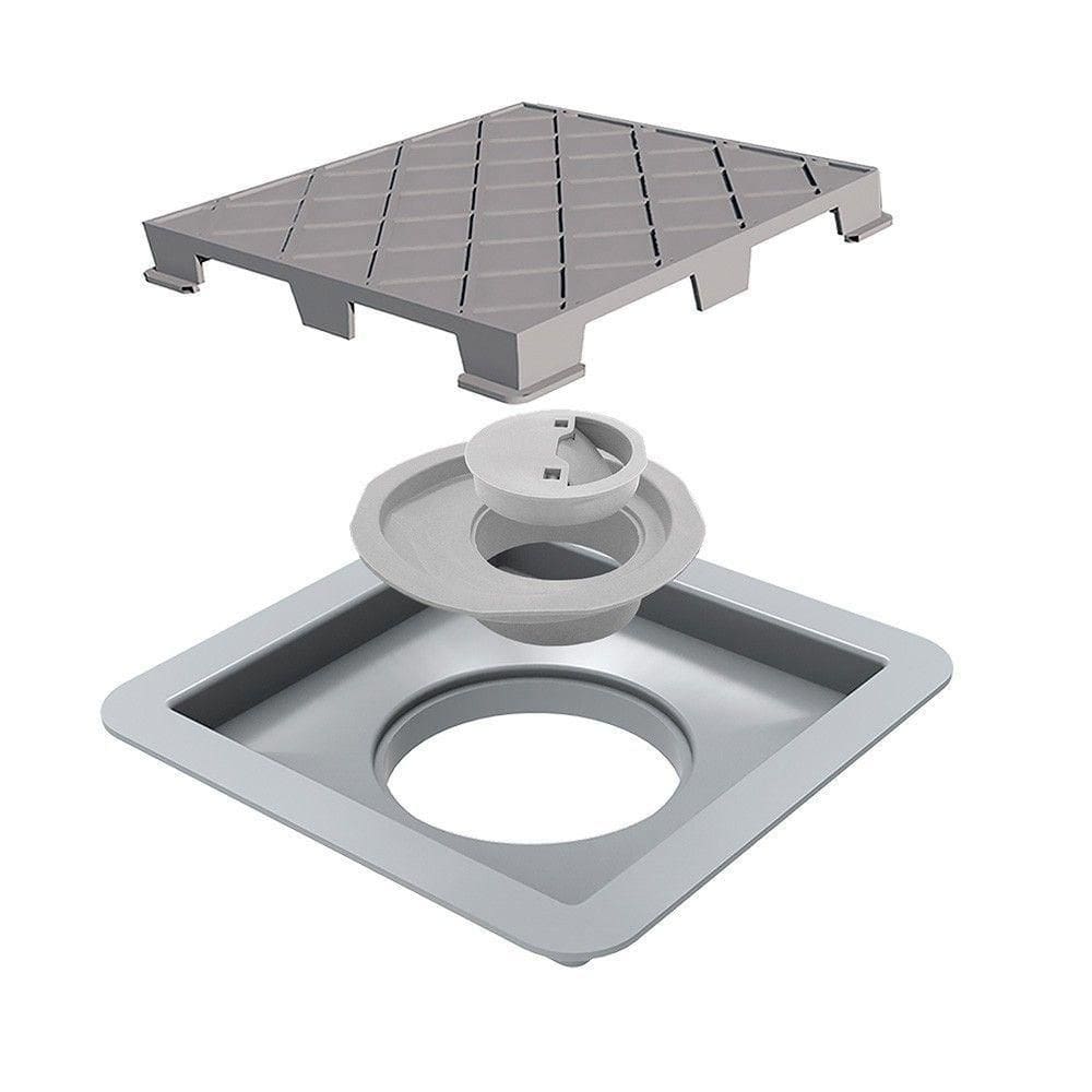 Ralo Quadrado Oculto Novii -10x10