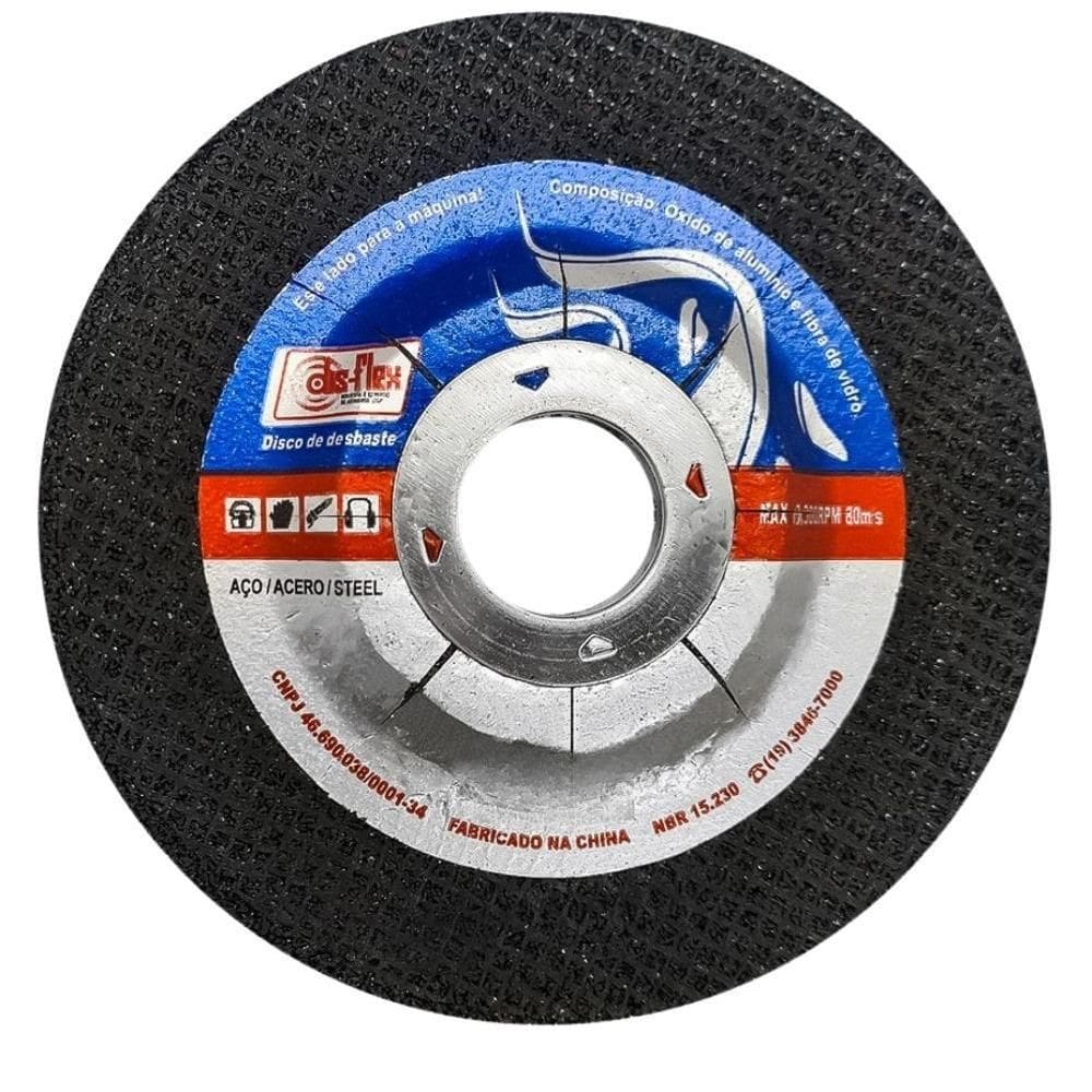 Disco De Desbaste Para Ferro 4.1/2 X 1/4 X 7/8Pol - 16.019