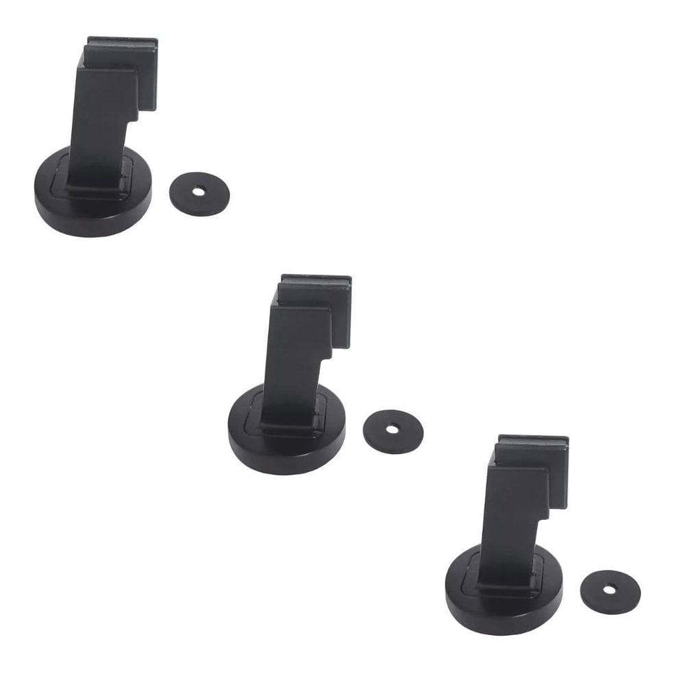 Kit 3 Prendedor Magnetico 535 Preto Fosco Uniao Mundial