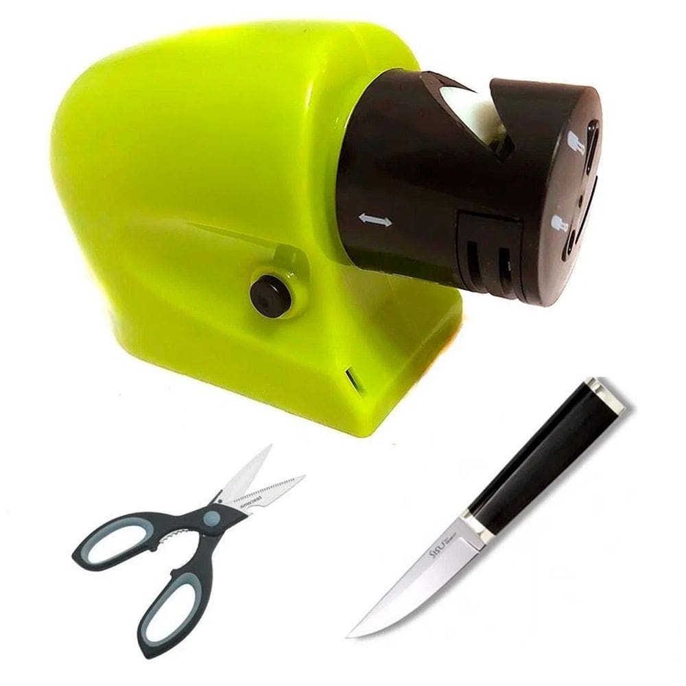 Amolador Elétrico Ideal Afiar Facas Cozinha E Ferramentas