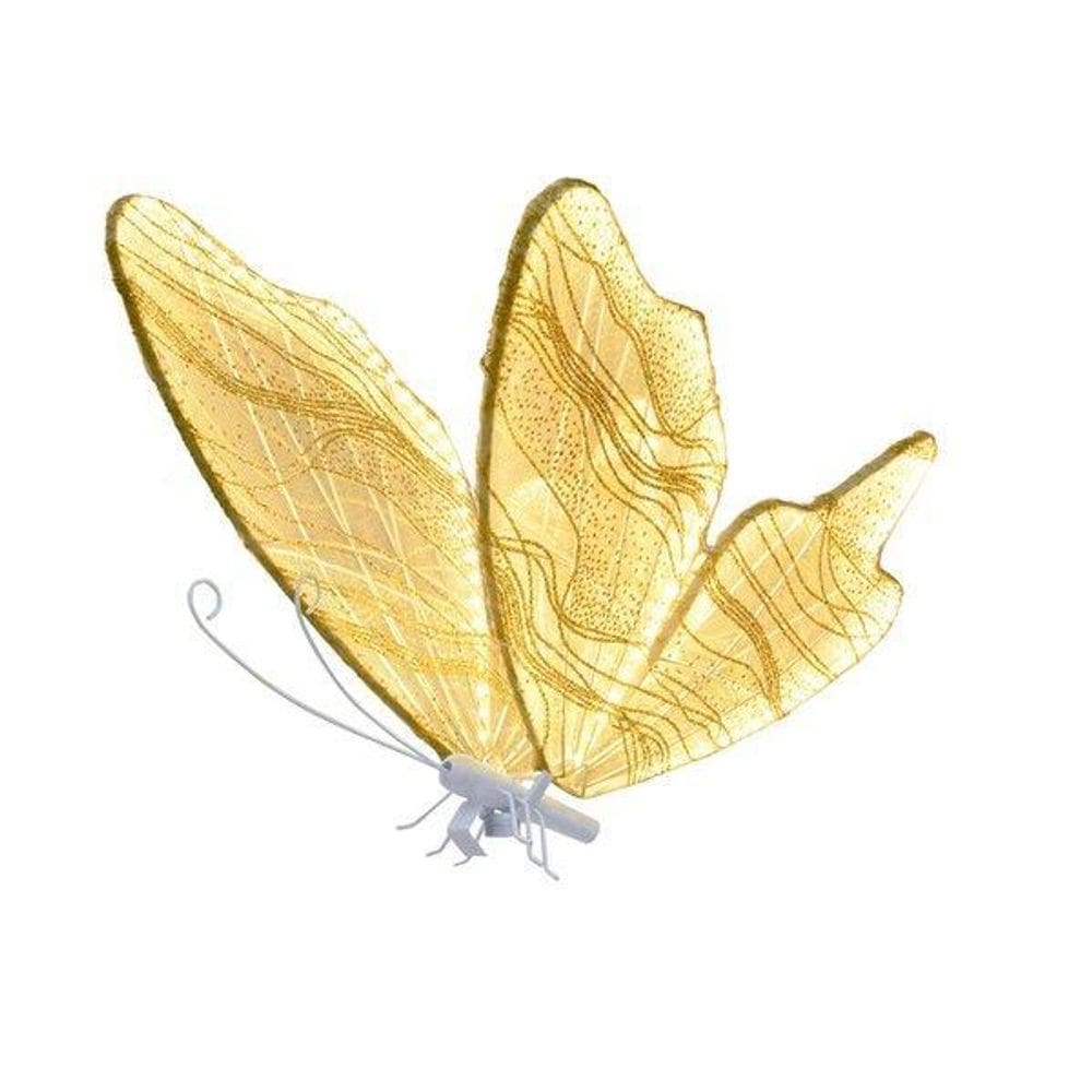 Borboleta Decorativa De Led Quente 60Cm Lg866