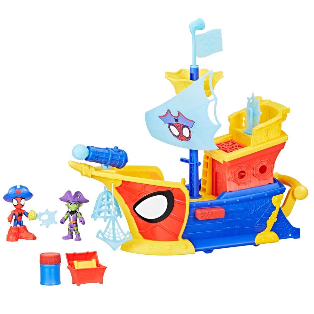 Playset Spidey e seus incríveis amigos Marvel Water-Webs