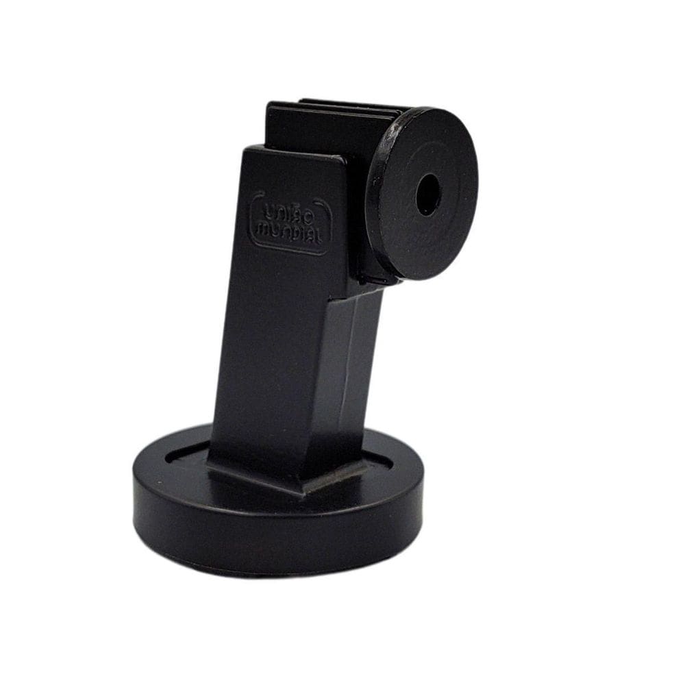 Prendedor Batedor Trava Porta Magnetico Preto Uniao Mundial